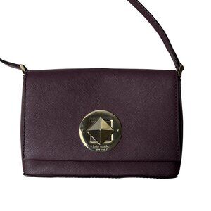 Kate Spade Newbury Lane Sally Crossbody – Plum